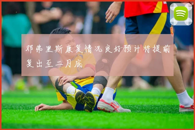 邓弗里斯康复情况良好预计将提前复出至二月底